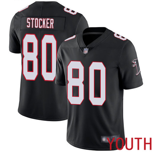 Atlanta Falcons Limited Black Youth Luke Stocker Alternate Jersey NFL Football 80 Vapor Untouchable